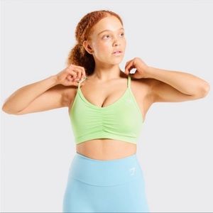 Gymshark ruched training bra